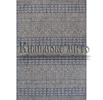 Synthetic carpet ILLUSION OUTDOOR 20 958 , DARK BLUE GREY - высокое качество по лучшей цене в Украине.